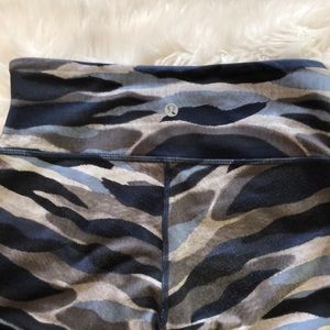 Lululemon Woman’s Camo Yoga Pants.